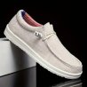 Mens Canvas Slip-On Sneakers - Ultra-Comfortable