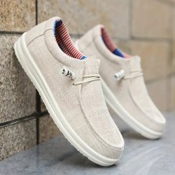 Mens Canvas Slip-On...