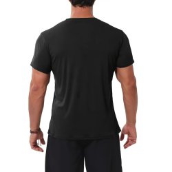 Quick Dry Crew Neck Workout Shirts for Men