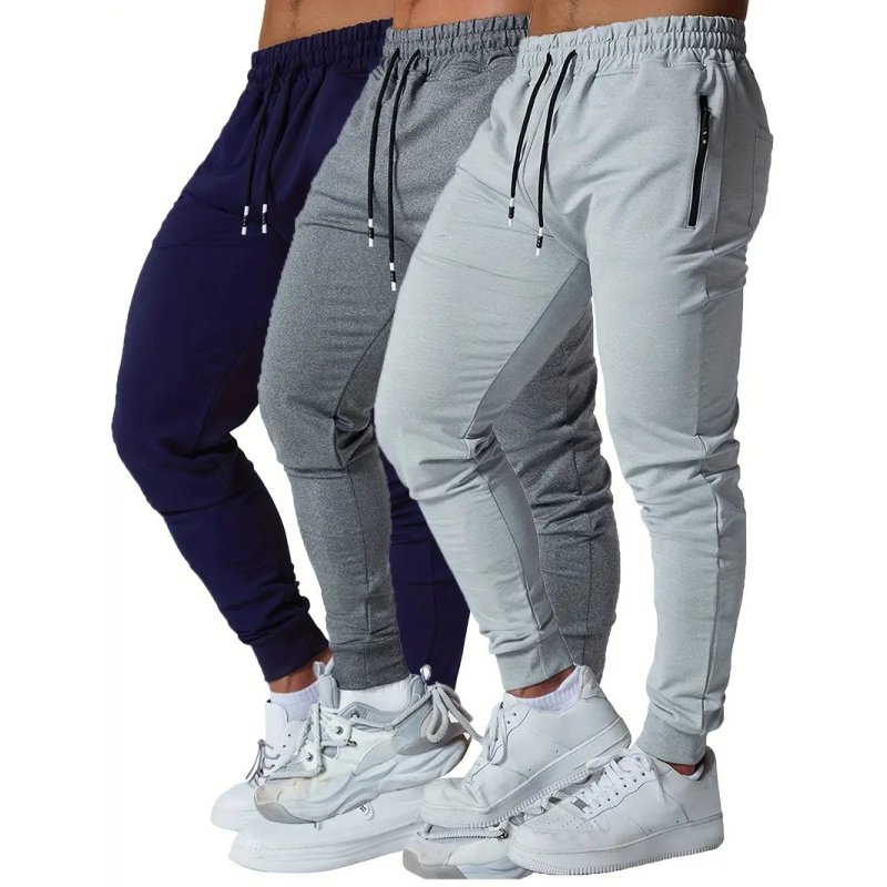 Slim-Fit Cotton Blend Mens Sweatpants